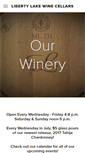 Mobile Screenshot of libertylakewinecellars.com