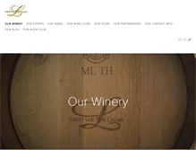 Tablet Screenshot of libertylakewinecellars.com